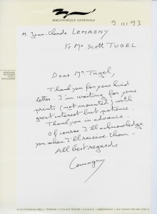 Lemagny-Letter-9-11-93